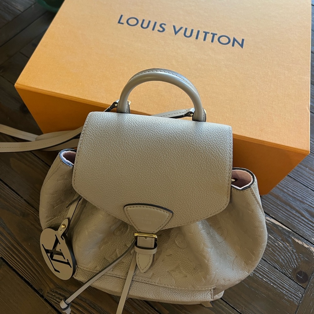 LOUIS VUITTON Empreinte Montsouris NM Backpack Tourterelle - Picture 3 of 14
